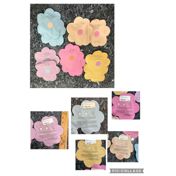 Lot of 10 La Soie Flower Sheet Masks – Assorted Scents New - Picture 1 of 7
